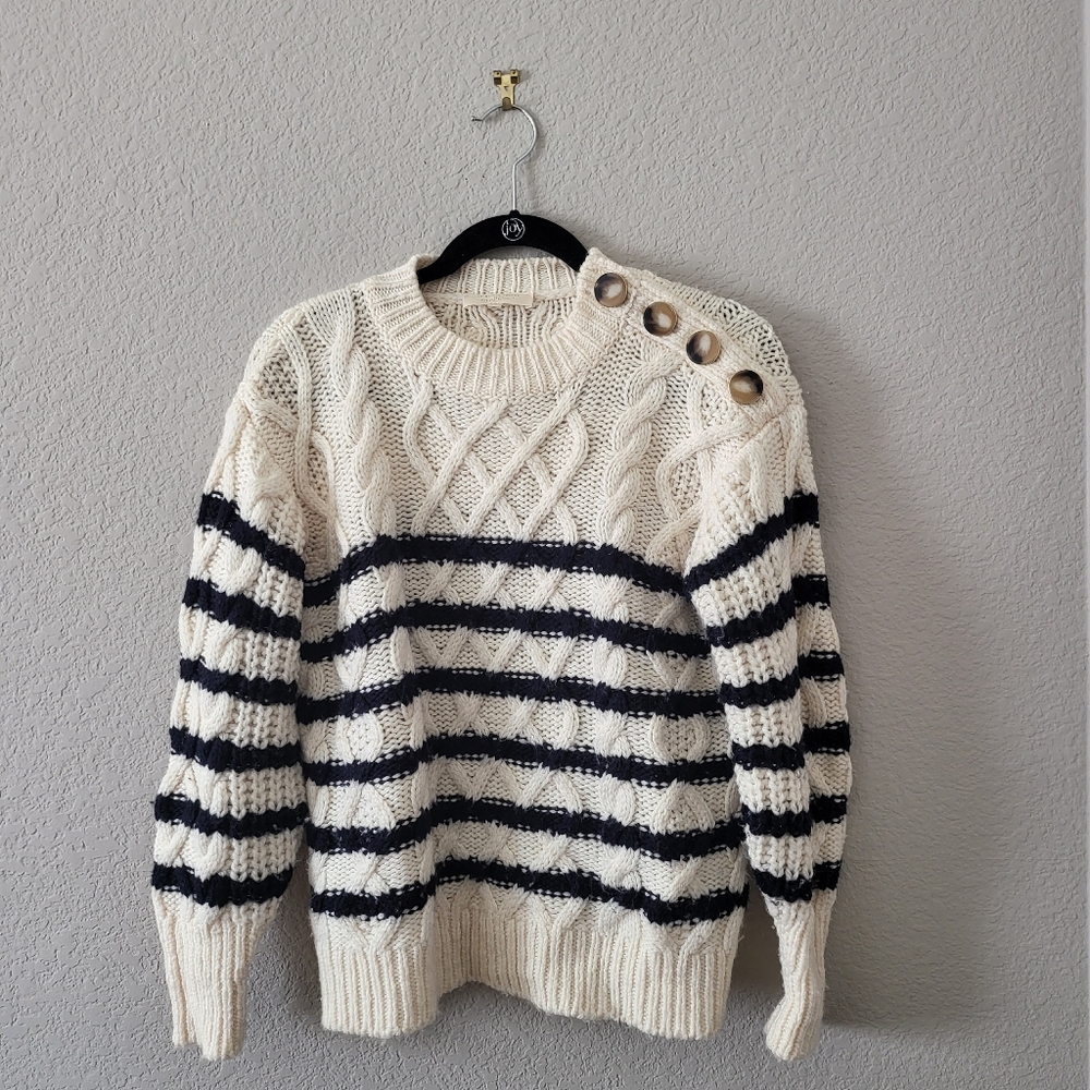 Sezane James wool sweater Small